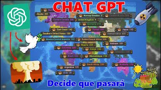 WorldBox Pero CHAT GPT es DIOS Terremotos Monstruos y Desastres Épicos [upl. by Felice]