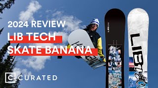 2024 Lib Tech Skate Banana Snowboard Review  Curated [upl. by Cori452]