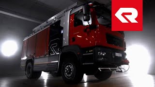 The new AT of Rosenbauer  municipal firefighting vehicle [upl. by Sanger560]