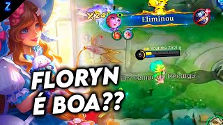 FLORYN UM HEROI DE PRÓ PLAYER  FLORYN GAMEPLAY  Mobile Legends [upl. by Betteanne]