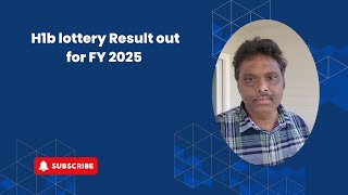 How to check H1b lottery Result for Year 2025h1b lottery h1b visa usa telugu news [upl. by Esilana]