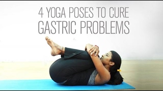 4 Yoga poses to cure gastric problems [upl. by Jasper126]