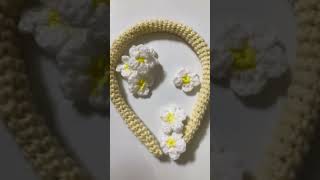 Crochet hairband [upl. by Ettelliw]