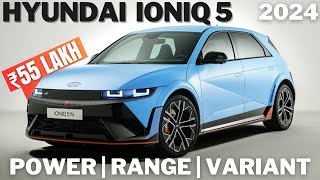 Hyundai Ioniq 5  Rs 55 Lakh  Reallife review 2024 hyundai [upl. by Ahsilif]