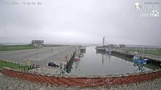 LiveWebcam Hafen in Dornumersiel [upl. by Mosra922]