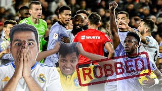 Post Robbery Report Real Madrid Players React [upl. by Tiebold550]