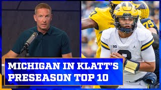 Michigan amp Ohio State in Joel Klatt’s preseason top 10  Joel Klatt Show [upl. by Estele]