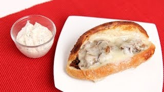 Homemade French Dip Sandwich Recipe  Laura Vitale  Laura in the Kitchen Episode 717 [upl. by Naujet]