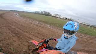 This week we battled the weather and rode at the oldest Uk motocross track Weedon MX 2 [upl. by Rintoul675]