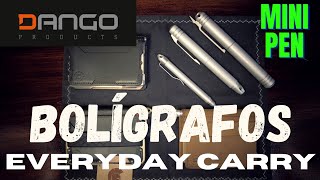 DANGO Mini Pen  Boligrafos EDC  Everyday Carry  Dango Executive Pen  Permanent Marker Sharpie [upl. by Aitsirk68]