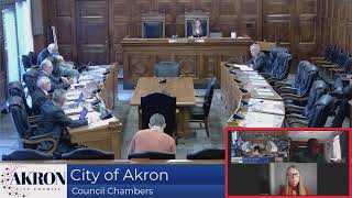 City of Akron Council Committee Meetings  1072024 [upl. by Rebmeced]