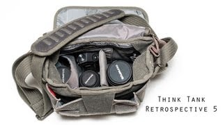 ThinkTank Retrospective 5 Camera Bag Review [upl. by Lenahs]