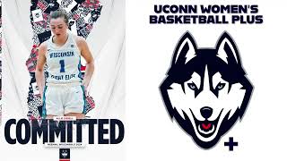 2024 5Star G Allie Ziebell Commits to UConn Huskies  Womens College Basketball Recruiting [upl. by Aneehsirk]