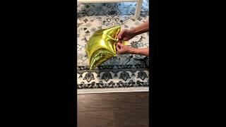 How to Inflate Foil Balloons with an Air Pump [upl. by Cynara]