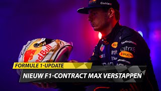 F1update Waarom Max Verstappen al zo vroeg bijtekent bij Red Bull Racing [upl. by Othelia]