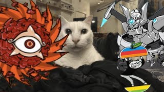 Trolling Red Cyclone with U Mecha Bun and iCat  The Battle Cats [upl. by Tiana]