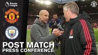 Post Match Press Conference  Manchester United v Manchester City  Ole Gunnar Solskjaer [upl. by Dahlstrom]