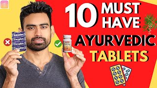 10 Safe amp Useful Ayurvedic Tablets to Replace Allopathic Pills Instant Relief [upl. by Gelya]