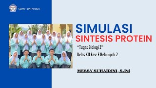 Simulasi Proses Sintesis Protein [upl. by Babbette]