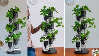 Simple DIY Self Watering System for Plants Using Plastic Bottles  Auto WateringMR GREEN PLANTS [upl. by Mersey]