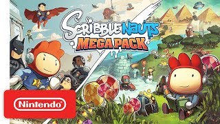 Scribblenauts Mega Pack  Launch Trailer  Nintendo Switch [upl. by Ecnarretal]