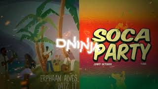 Jimmy October  Soca Party D Ninja Transition 113  125BPM  Soca 2024 [upl. by Sura776]