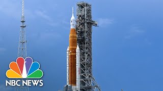 LIVE NASA launches Artemis 1 rocket on mission to the moon  NBC NEWS [upl. by Lleksah485]