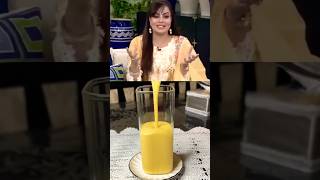 😮Sadia Imam ne banaya bazar wala milk shakehow to make milk shake shortsyoutubeshortsviralvideo [upl. by Suoirred487]