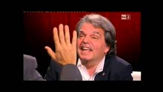 Che tempo che fa  Renato Brunetta e Fabio Fazio discutono sui compensi Rai 13102013 [upl. by Coney]