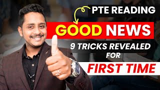 PTE Reading Great News  9 Tricks Revealed for 1st Time  Skills PTE Academic [upl. by Margery299]