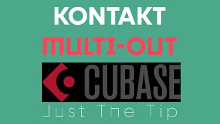 Kontakt Multi Out in CUBASE [upl. by Salmon]