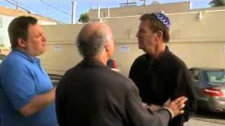 larry david fightin funk man and meeting palestinian woman [upl. by Hollington]