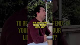 Charlie Kirk CHALLENGES Gay Student on GUN RIGHTS 🔥🔥🔥 [upl. by Aridatha88]