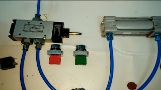 Solenoid valve working and connection practically [upl. by Enelcaj]