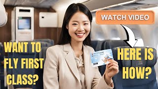 Fly First Class for FREE Using This One Simple Points Trick [upl. by Toffey105]