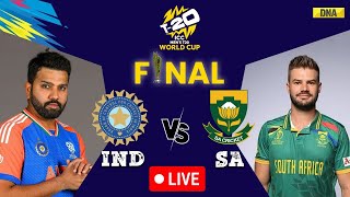 IND Vs SA Live India Vs South Africa Live Match Preview I T20 World Cup 2024 Final [upl. by Assirek882]