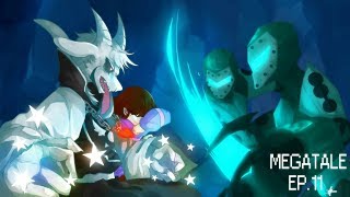 Asriel VS Skells Army  Undertale Animation Megatale Part11 13 [upl. by Zoller]