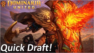 Dominaria United Quick Draft Fun MTG Arena [upl. by Sokul971]