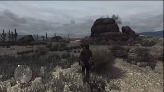 Red Dead Redemption  Treasure Location 1  The Hanging Rock [upl. by Noyk]