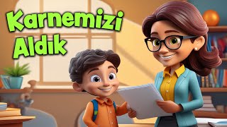 KARNEMİZİ ALDIK BAŞARDIK İŞTE  Yeni Çocuk Şarkısı [upl. by Odlonyer]