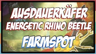 Zelda BOTW  Ausdauerkäfer Energetic Rhino Beetle Farmspot [upl. by Annadal]