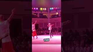 Breakdancer stuns Shaolin master on stage with epic moves [upl. by Renate257]