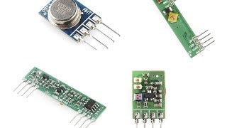 Tutorial Como utilizar os módulos RF Link 315MHz434MHz [upl. by Abram]