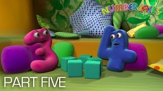 Numberjacks Compilation  Part Five [upl. by Nylaehs]