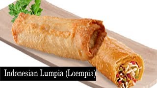 Indonesian Lumpia Loempia [upl. by Aylward]