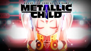 METALLIC CHILD  AnimeRobot Girl HackandSlash for Nintendo Switch amp Steam [upl. by Mears358]