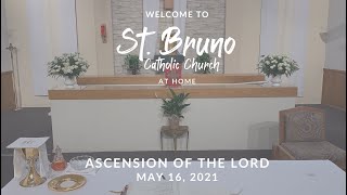 Sunday Mass at St Bruno  Ascension of the Lord 51621 [upl. by Anaher236]