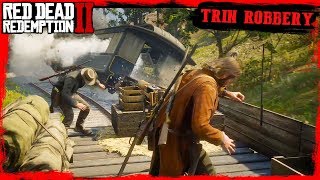 RDR2 Robbing a Train in Saint Denis Best of our selves Mission Gameplay [upl. by Nodla]