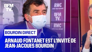 Arnaud Fontanet face à JeanJacques Bourdin en direct [upl. by Olim495]