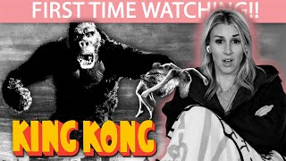 KING KONG 1933  FIRST TIME WATCHING  MOVIE REACTION [upl. by Pelpel140]